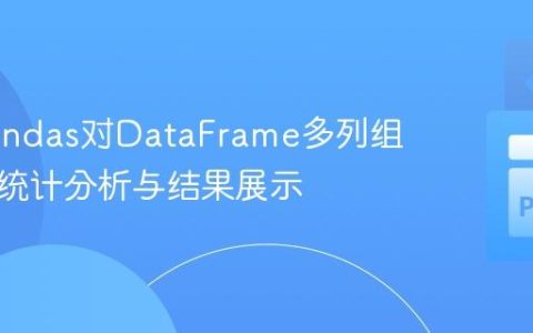 利用Pandas对DataFrame多列组合进行统计分析与结果展示