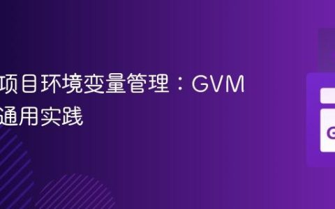 跨语言项目环境变量管理：GVM模式的通用实践