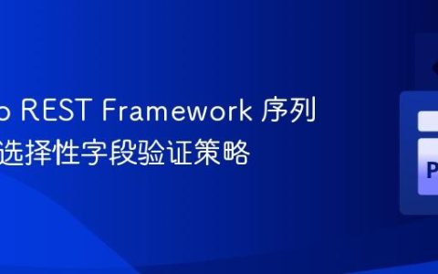 Django REST Framework 序列化器中选择性字段验证策略