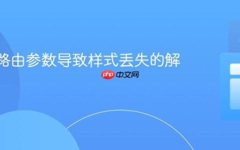 React路由参数导致样式丢失的解决方案