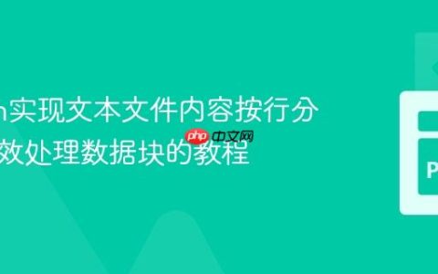 Python实现文本文件内容按行分组：高效处理数据块的教程