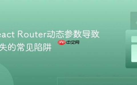 解决React Router动态参数导致样式丢失的常见陷阱
