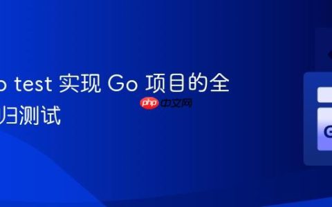 使用 go test 实现 Go 项目的全面与递归测试