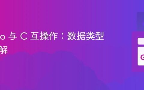 掌握 Go 与 C 互操作：数据类型转换详解