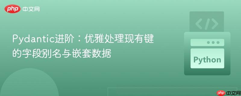 Pydantic进阶:优雅处理现有键的字段别名与嵌套数据