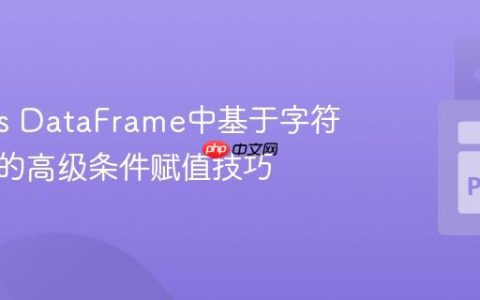 Pandas DataFrame中基于字符串数字的高级条件赋值技巧
