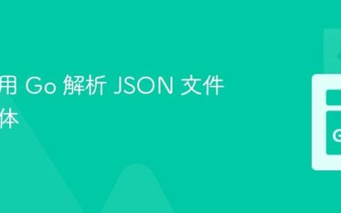 如何使用 Go 解析 JSON 文件到结构体