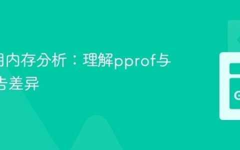 Go应用内存分析：理解pprof与top报告差异