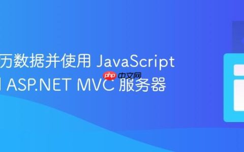 构建简历数据并使用 JavaScript 发送到 ASP.NET MVC 服务器