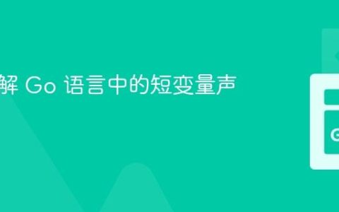 深入理解 Go 语言中的短变量声明符 :=