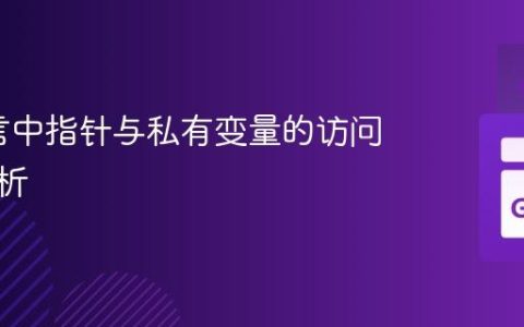 Go语言中指针与私有变量的访问控制解析