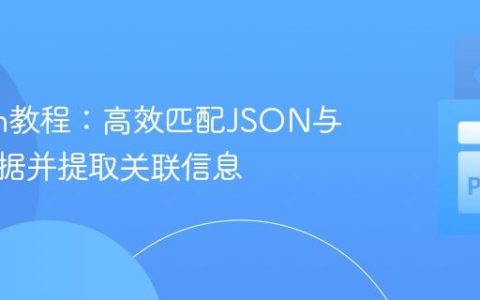 Python教程：高效匹配JSON与文本数据并提取关联信息