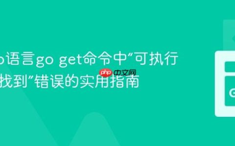 解决Go语言go get命令中“可执行文件未找到”错误的实用指南