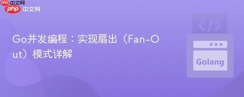 Go并发编程:实现扇出(Fan-Out)模式详解