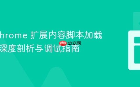 解决 Chrome 扩展内容脚本加载失败：深度剖析与调试指南