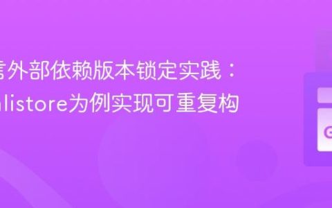Go语言外部依赖版本锁定实践：以Camlistore为例实现可重复构建