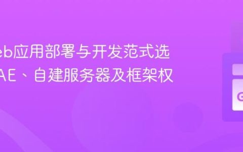 Go Web应用部署与开发范式选择：GAE、自建服务器及框架权衡