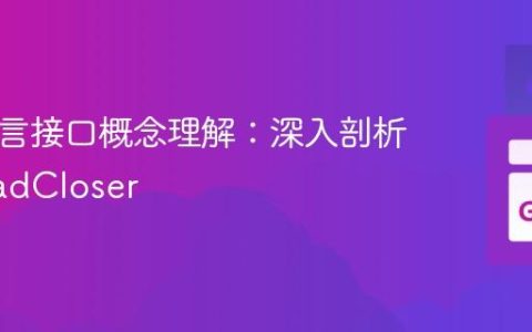 Go 语言接口概念理解：深入剖析 io.ReadCloser