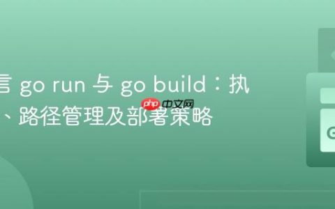 Go 语言 go run 与 go build：执行环境、路径管理及部署策略
