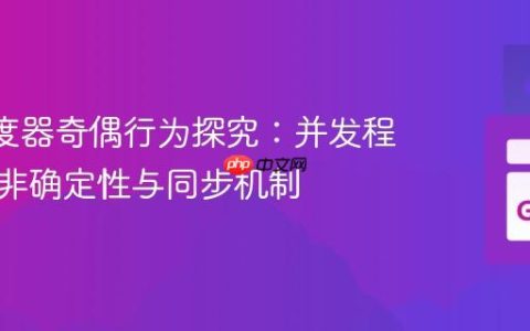 Go 调度器奇偶行为探究：并发程序中的非确定性与同步机制