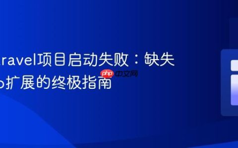 解决Laravel项目启动失败：缺失fileinfo扩展的终极指南