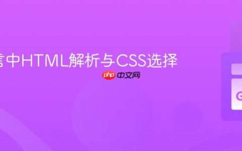 Go语言中HTML解析与CSS选择器实践