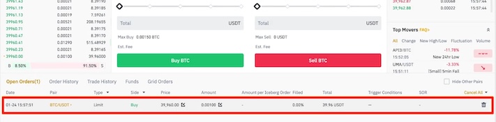 如何用USDT购买BTC?如何出售BTC换取USDT