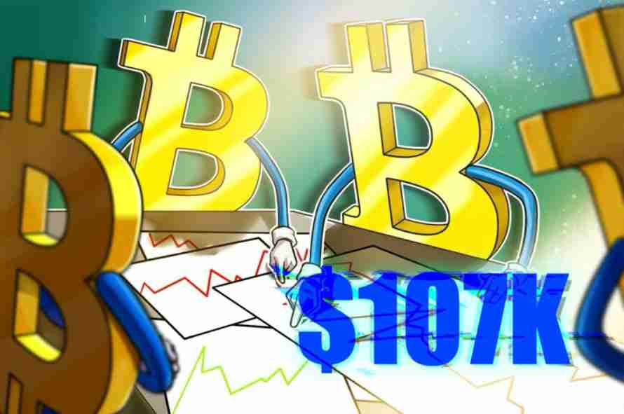 比特币(btc)恐跌至10.7万美元,今年开盘价成为btc价格关键支撑
