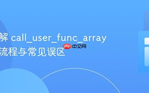 深入理解 call_user_func_array 的执行流程与常见误区