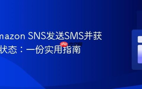 通过Amazon SNS发送SMS并获取投递状态：一份实用指南