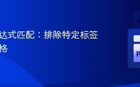 正则表达式匹配：排除特定标签内的空格