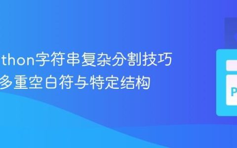 掌握Python字符串复杂分割技巧：应对多重空白符与特定结构