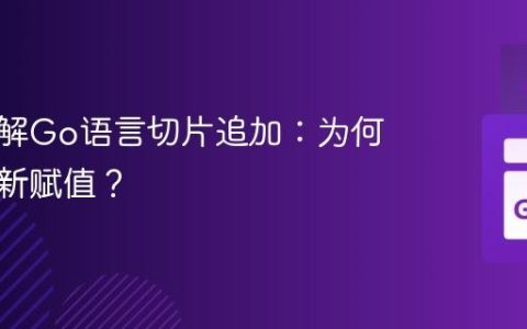 深入理解Go语言切片追加：为何需要重新赋值？