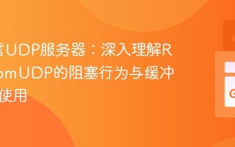 Go语言UDP服务器：深入理解ReadFromUDP的阻塞行为与缓冲区正确使用