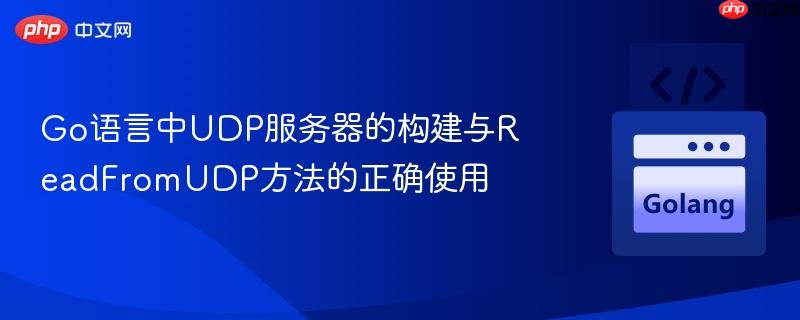 Go语言中UDP服务器的构建与ReadFromUDP方法的正确使用