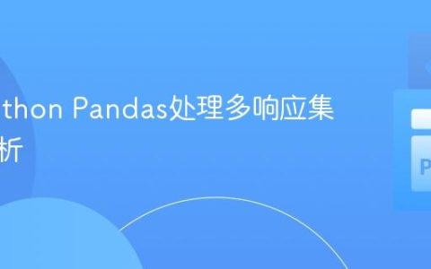 使用Python Pandas处理多响应集交叉分析