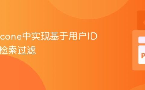 在Pinecone中实现基于用户ID的向量检索过滤