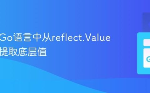 如何在Go语言中从reflect.Value安全地提取底层值