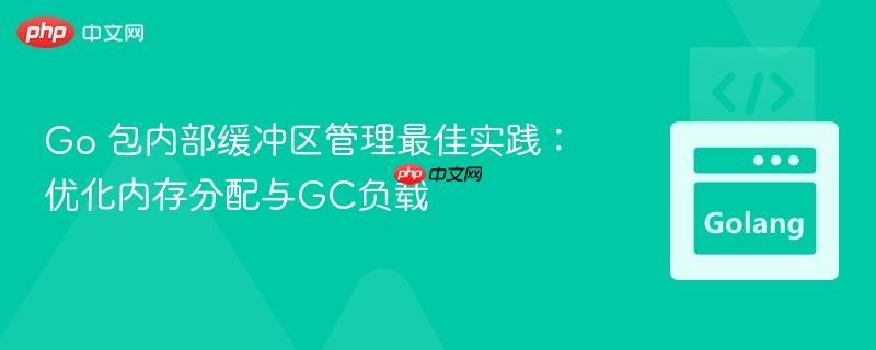 Go 包内部缓冲区管理最佳实践:优化内存分配与GC负载
