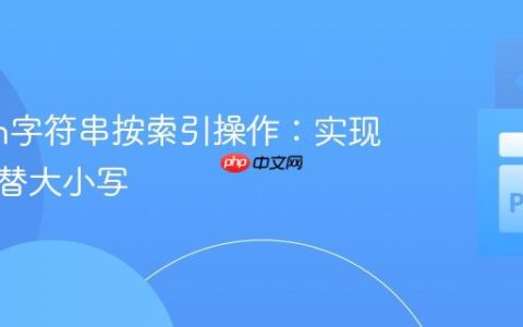Python字符串按索引操作：实现单词交替大小写