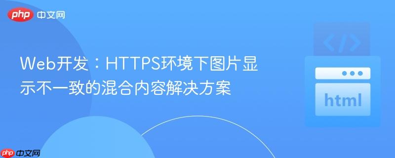 Web开发:HTTPS环境下图片显示不一致的混合内容解决方案