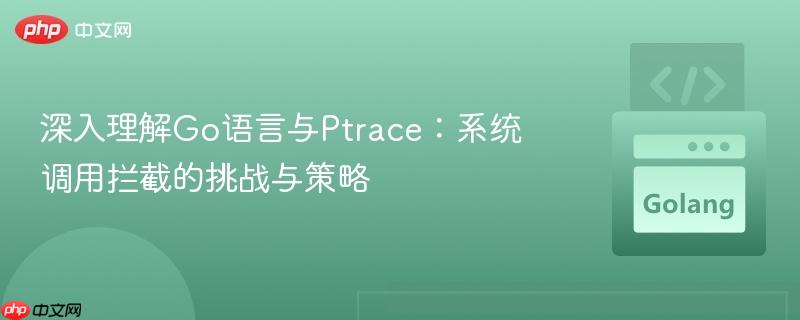 深入理解Go语言与Ptrace:系统调用拦截的挑战与策略
