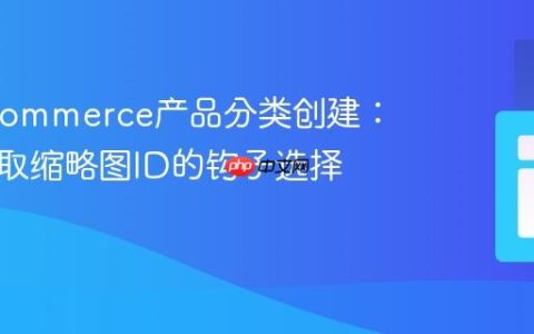 WooCommerce产品分类创建：正确获取缩略图ID的钩子选择