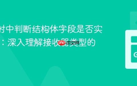 Go 反射中判断结构体字段是否实现接口：深入理解接收器类型的影响