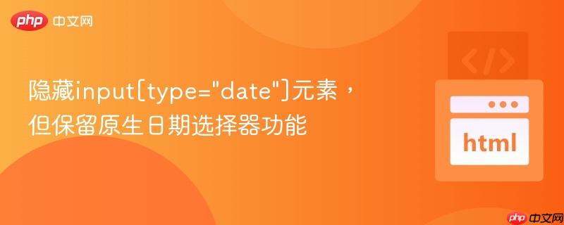 隐藏input[type=