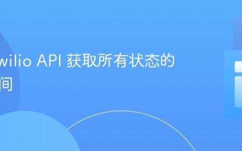 使用 Twilio API 获取所有状态的视频房间