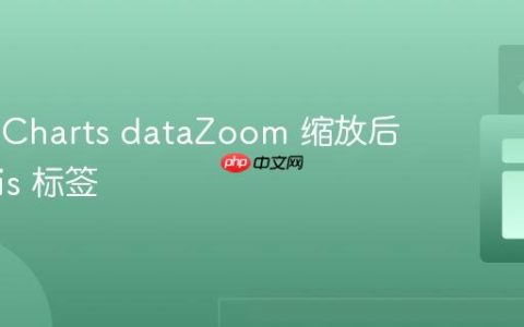 获取 ECharts dataZoom 缩放后的 xAxis 标签