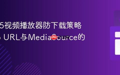 HTML5视频播放器防下载策略：Blob URL与MediaSource的应用
