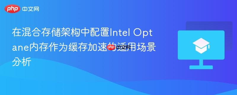 在混合存储架构中配置Intel Optane内存作为缓存加速的适用场景分析