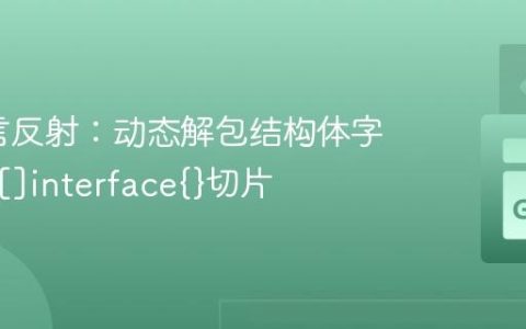 Go语言反射：动态解包结构体字段值到[]interface{}切片